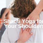 women doing yoga exericises for shoulders