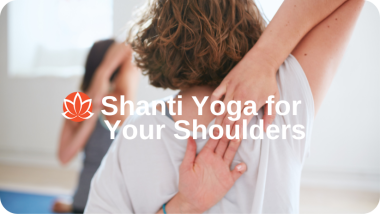 women doing yoga exericises for shoulders